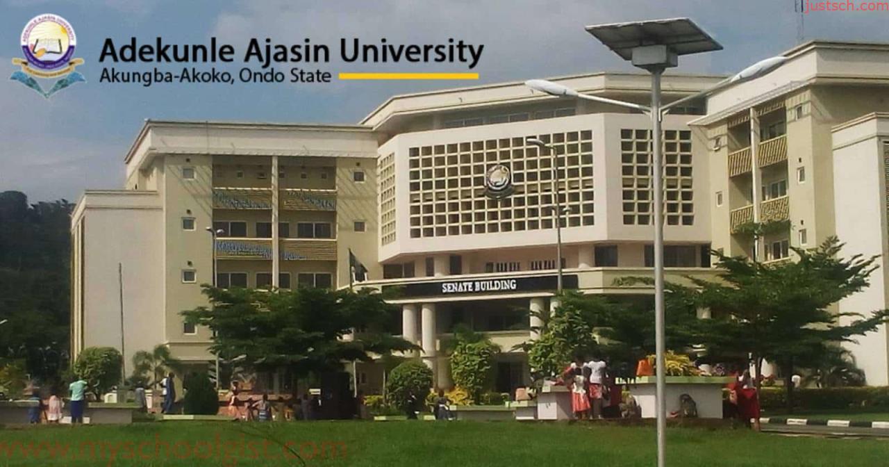 AAUA Admission List (2022/2023 Academic Session)