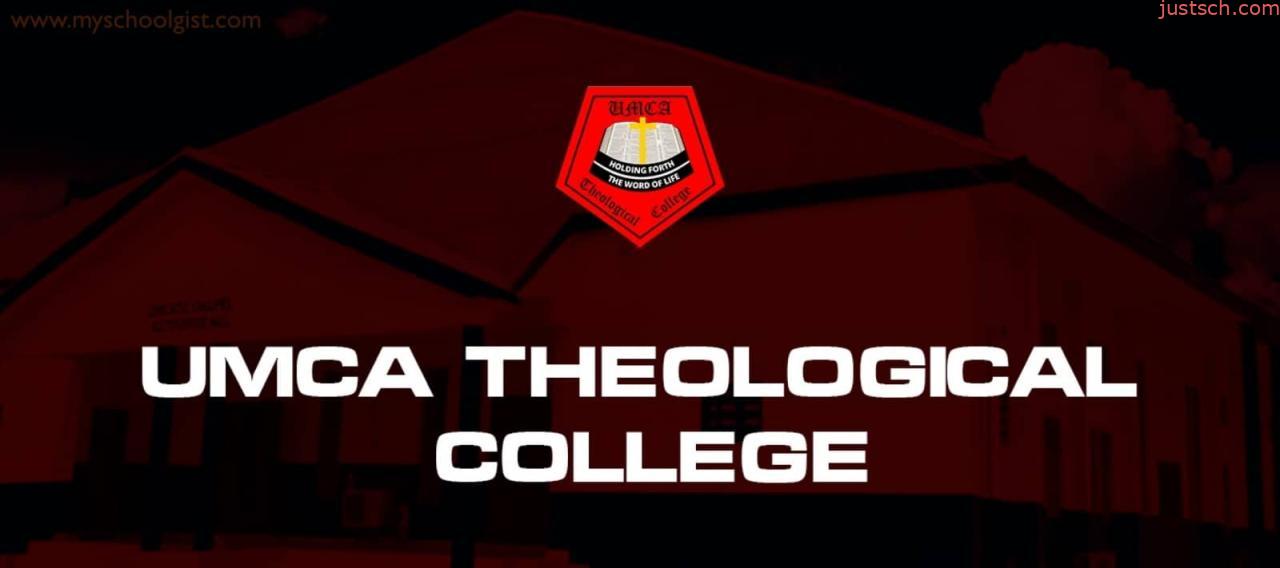 UMCA Theological College Admission Form 2023/2024